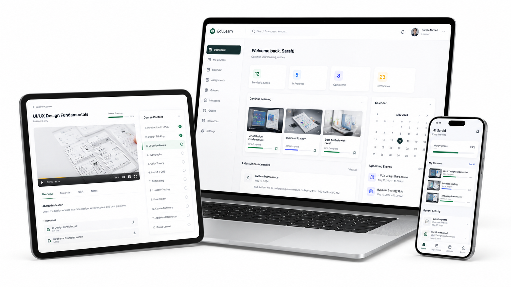 Custom Learning Management System (LMS) Development